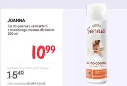 Rossmann Żel do golenia z ekstraktem z miodowego melona, dla kobiet oferta