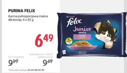 Rossmann Karma pełnoporcjowa mokra dla kociąt Junior Fantastic oferta