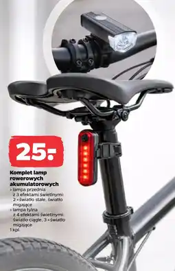 Netto Zestaw lampek rowerowych oferta