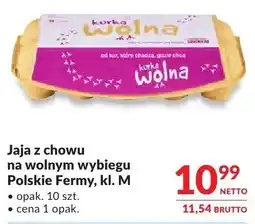 Makro Jaja z chowu na wolnym wybiegu Polskie Fermy, kl. M oferta