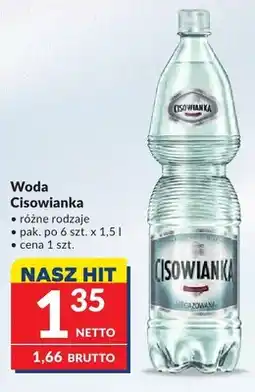 Makro Woda Cisowianka oferta