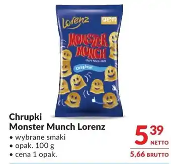 Makro Chrupki Monster Munch Lorenz oferta