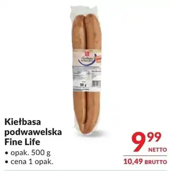 Makro Kiełbasa podwawelska Fine Life oferta