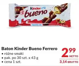 Makro Baton Kinder Bueno Ferrero oferta