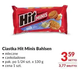 Makro Ciastka Hit Minis Bahlsen mleczne czekoladowe oferta