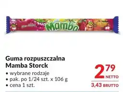 Makro Guma rozpuszczalna Mamba Storck oferta