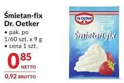Makro Śmietanfix Dr. Oetker oferta