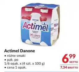 Makro Actimel Danone oferta