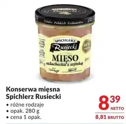Makro Konserwa mięsna Spichlerz Rusiecki oferta