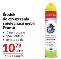 Makro Środek do czyszczenia i pielęgnacji mebli Pronto oferta