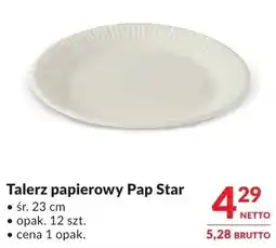 Makro Talerz papierowy Pap Star oferta