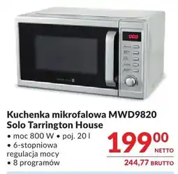 Makro Kuchenka mikrofalowa MWD9820 Solo Tarrington House oferta