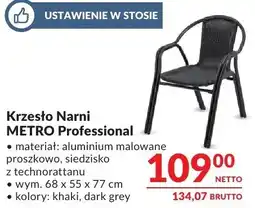 Makro Krzesło Narni METRO Professional oferta