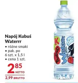 Makro Napój Kubuś Waterrr oferta
