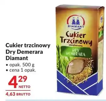 Makro Cukier trzcinowy Dry Demerara Diamant oferta