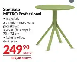 Makro Stół Soto METRO Professional oferta