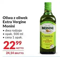 Makro Oliwa z oliwek Extra Vergine Monini oferta