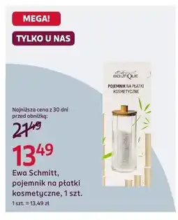 Rossmann Pojemnik na płatki kosmetyczne oferta