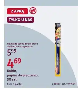 Rossmann Papier do pieczenia oferta