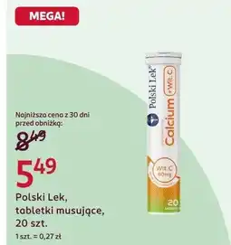 Rossmann Tabletki musujące oferta