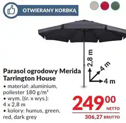 Makro Parasol ogrodowy Merida Tarrington House oferta