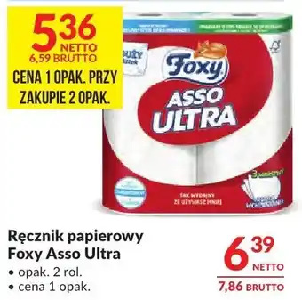Makro Ręcznik papierowy Foxy Asso Ultra oferta