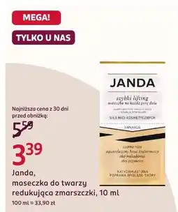 Rossmann Maseczka do twarzy redukująca zmarszczki oferta