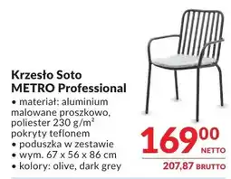 Makro Krzesło Soto METRO Professional oferta