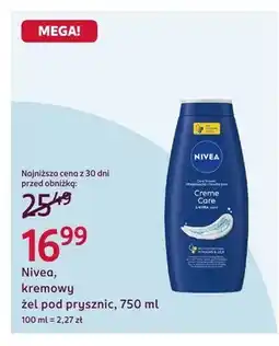 Rossmann Kremowy żel pod prysznic oferta