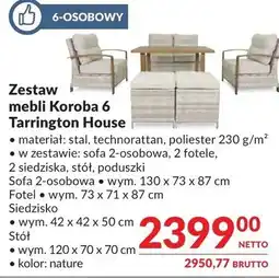 Makro Zestaw mebli Koroba 6 Tarrington House oferta
