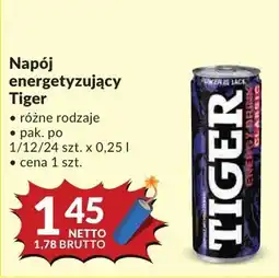 Makro Napój energetyzujący Tiger oferta