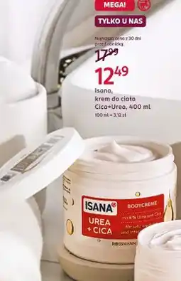 Rossmann Krem do ciała Cica+Urea oferta