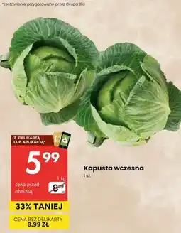 Delikatesy Centrum Kapusta wczesna oferta