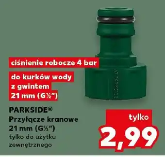 Kaufland Przyłącze kranowe 21 mm (G½'') oferta