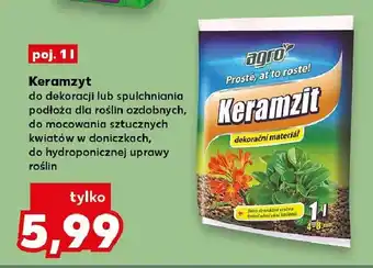 Kaufland Keramzyt do dekoracji lub spulchniania podłoża oferta