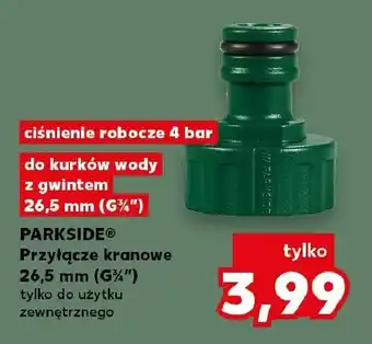 Kaufland Przyłącze kranowe 26,5 mm (G¾'') oferta