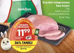 Delikatesy Centrum Szynka wieprzowa bez kości oferta