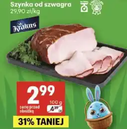 Delikatesy Centrum Szynka od szwagra Krakus oferta