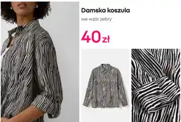 Pepco Damska koszula we wzór zebry oferta