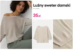 Pepco Luźny sweter damski oferta