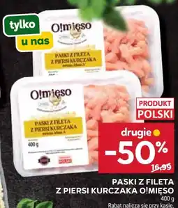 Stokrotka PASKI Z FILETA Z PIERSI KURCZAKA O!MIĘSO oferta