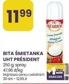 Stokrotka BITA ŚMIETANKA UHT PRÉSIDENT oferta