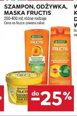 Stokrotka SZAMPON, ODŻYWKA, MASKA FRUCTIS oferta