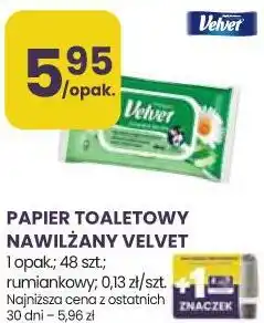 Stokrotka PAPIER TOALETOWY NAWILŻANY VELVET oferta