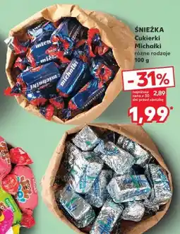 Kaufland Cukierki Michałki różne rodzaje oferta