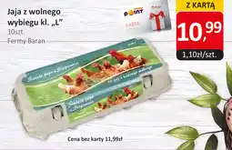 Market Point Jaja z wolnego wybiegu kl. L Fermy Baran oferta