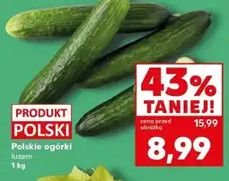 Kaufland Ogórki polskie oferta