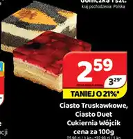 Delfin Ciasto Truskawkowe, Ciasto Duet oferta