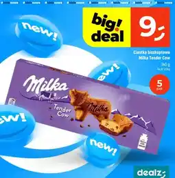 Dealz Ciastka biszkoptowe Tender Cow oferta