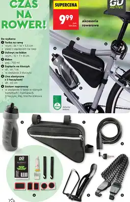 Biedronka Akcesoria rowerowe Go Active oferta